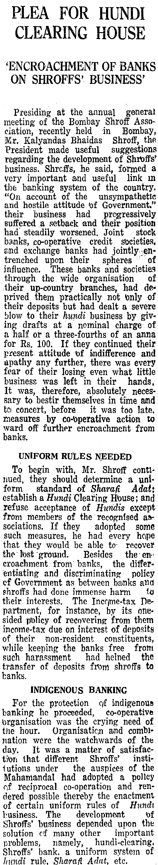 img for Plea for establishment...